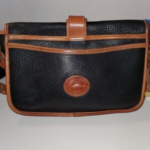 Vintage DOONEY & BOURKE Black and Brown Leather BAG